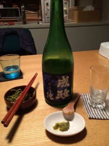 わらびと地酒 富山の小さい蔵元だと成政酒造とよしのとも酒造がオススメです。